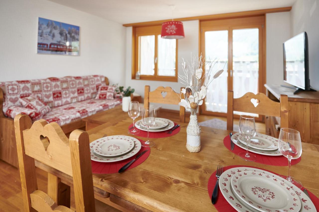 Magnifique Appartement Aux Diablerets Avec Vue Imprenable Les Diablerets Exterior photo