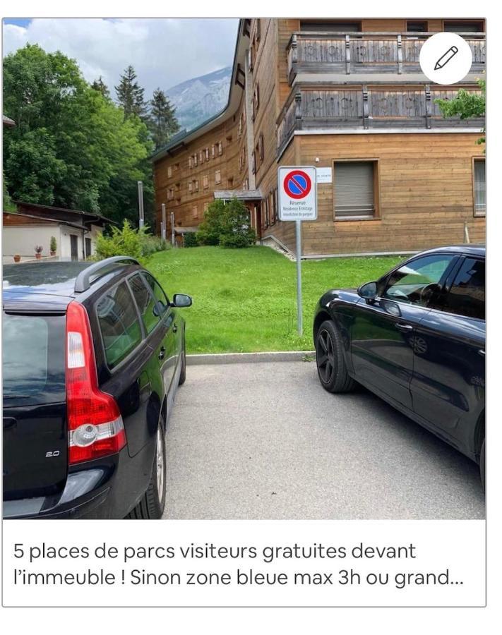 Magnifique Appartement Aux Diablerets Avec Vue Imprenable Les Diablerets Exterior photo